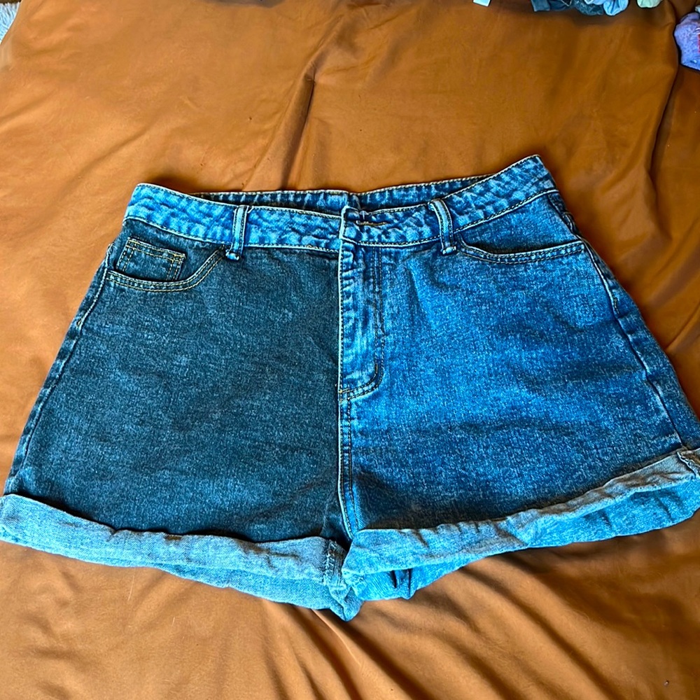 Shein Denim Shorts Large